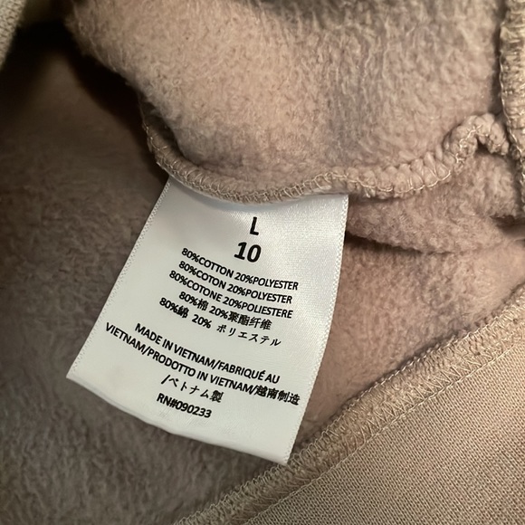 Fear of God Essentials Tan Hoodie - Picture 6 of 8